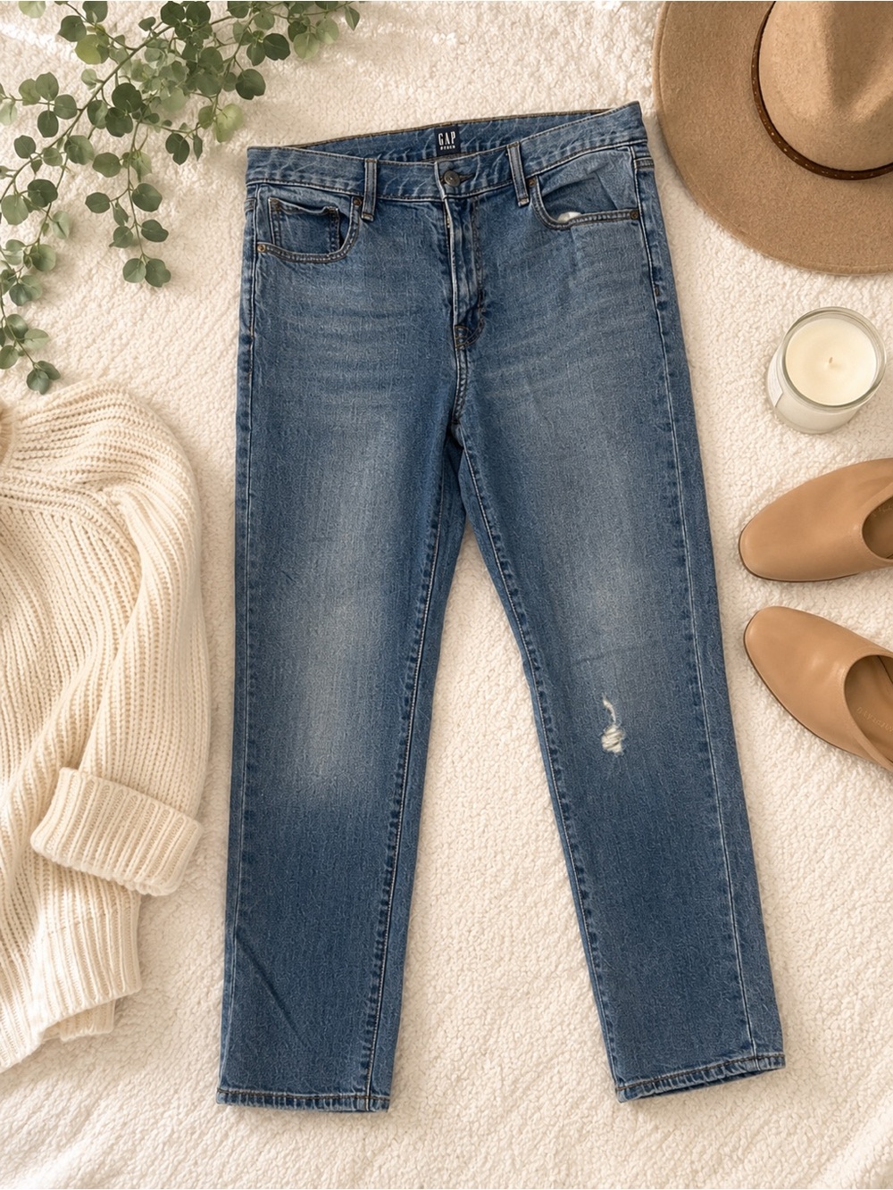 GAP girlfriend jeans
